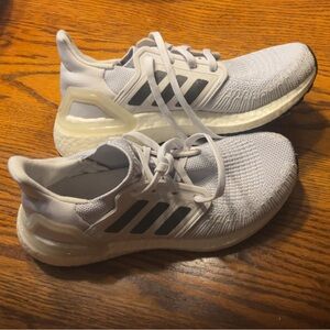 Adidas Women's White and Black Sneakers